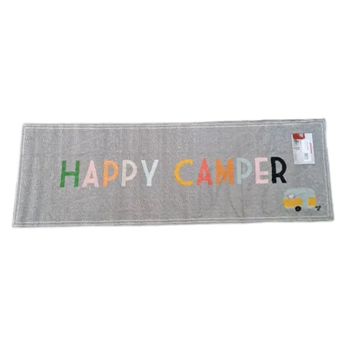 andiamo In und Outdoor Teppich Camping - Wetterfeste Schmutzfangmatte 50 x 150 cm - Läufer für Innen- und Außenbereich, mit rutschfester Unterseite für sicheren Halt. Ideal für Camping, Wohnmobil und Gartenpartys – robust, pflegeleicht und wetterfest.