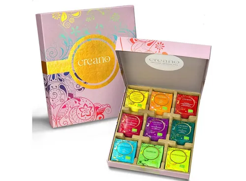 Creano Tee Bio Kräutertee MIX Geschenkset 45 Bio Teebeutel, 1 x 1 St.
