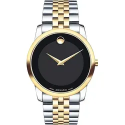 Movado Museum Classic Herrenuhr 606899 - Eleganz in Silber - Elegante Herrenuhr von Movado mit 40 mm Gehäuse und Saphirglas. Perfekt für den Alltag und besondere Anlässe. Zeitloses Design, das Stil und Funktionalität vereint – ein Must-Have für modebewusste Herren.