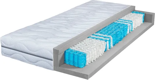 Breckle Taschenfederkernmatratze "Season Sleep TFK 1000" - 90x200 cm, H2 - Die Breckle Season Sleep TFK 1000 Matratze bietet eine innovative Winter- und Sommerseite für optimalen Schlafkomfort. Hergestellt in Deutschland, sorgt sie für eine hervorragende Ventilation und eignet sich für jeden Schlaftyp.