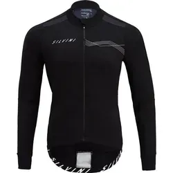 Silvini Ghisallo MJ1600 Jacke Herren schwarz größe S 3120-MJ1600-08012 - Schwarz - S