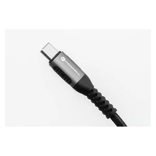 Forcell Cable F-ENERGY C263 cable Type C to Type C QC4.0 PD 5A 240W Cafule 0,5 m black (0.50 m, 240 W) (59944297)