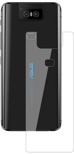 Schutzfolie für Asus Zenfone 6 (ZS630KL) Rückseite Anti-Shock klar 9H Display