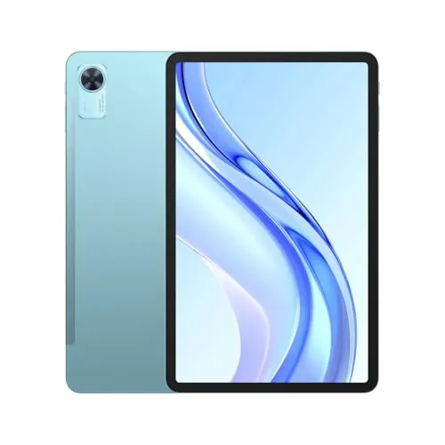 DOOGEE Tab E3 Plus | 12″ FHD+ 90 Hz IPS Display | 32GB RAM + 256GB (2TB) | 13 MP + 5 MP Kamera | Quad Lautsprecher | Wi-Fi 5 | 4G LTE | GPS – Android Tablet PC| 2 Jahre Garantie | Kamm Blau