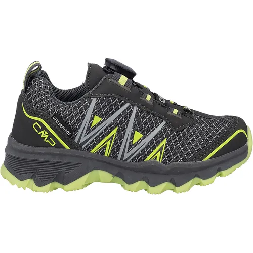 CMP Kinder Trekkingschuhe Aksa Fitgo Fast Hiking Shoe - Wanderschuhe mit innovativem FitGo-Verschlusssystem für einfachen und schnellen Sitz. Wasserdicht dank CLIMA PROTECT-Membran und ideal für Abenteuer in der Natur.