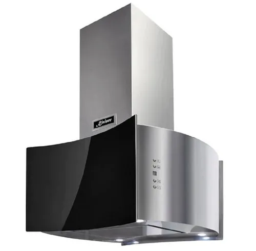 Kaiser Küchengeräte Inselhaube AI 7418 Eco – 70cm Schwarz Glas Edelstahl - Stilvolle Inselhaube mit 1250m³/h Abluftleistung, ideal für moderne Küchen. Energieeffizienzklasse A für optimalen Verbrauch und ansprechendes Design.