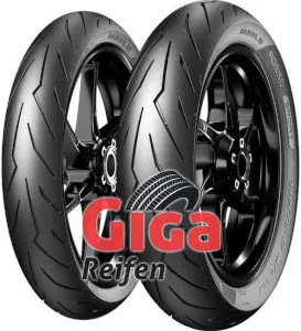 Pirelli Diablo Rosso Sport - Hochleistungs-Motorradreifen für Sportmotorräder, bietet herausragenden Grip und Handling bei allen Bedingungen dank Dual-Compound-Technologie und patentierter EPT für maximale Traktion.