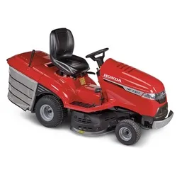 Honda HF 2317 HM Rasentraktor - Ausdauernder Rasentraktor mit 92 cm Schnittbreite und 280 l Grasfangsack für effizientes Mähen und hohen Komfort.