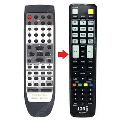 Ersatz Fernbedienung für Panasonic / Technics SA-DX950P | SA-DX950PC | SA-HE100E | SA-HE100EB