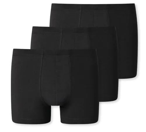 Schiesser Herren 3 PACK Unterwäsche Shorts - Bio Baumwolle Multipack - Herren-Boxershorts aus der beliebten SCHIESSER-Serie "95/5" mit weichem Bund und modischen Ziernähnen für höchsten Tragekomfort.