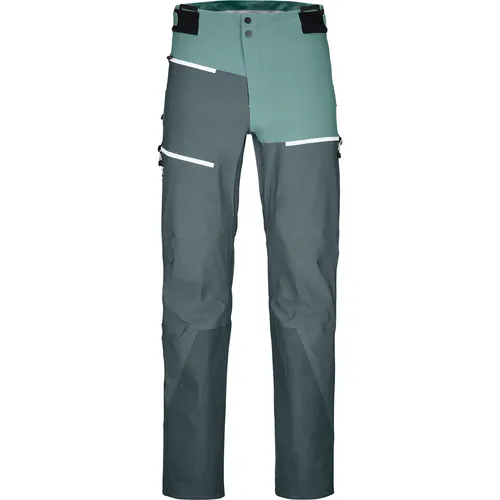 Ortovox Westalpen 3L Pants Men XXL - Dunkelgrau - Wanderhose für Hochtouren, extrem atmungsaktiv und wasserdicht mit DERMIZAX NX Membran. Ideal für anspruchsvolles Terrain mit elastischem Material und vielen praktischen Features.
