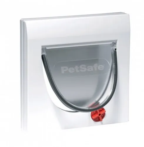 PetSafe Manuelle Katzenklappe mit 4 Verschlussoptionen - Katzenklappen aus robustem Kunststoff, ideal für flexible Zugänge und Sicherheit für Ihre Katze.