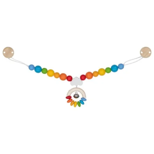 Goki  Wagenkette Kinderwagenkette Regenbogen Kinderwagen 65261 Neu