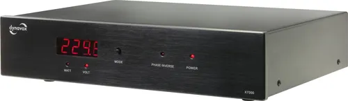 Dynavox X7000 HiFi Netzfilter - 6 Steckplätze, mit Display und optimalem Schutz für Ihre Audiogeräte