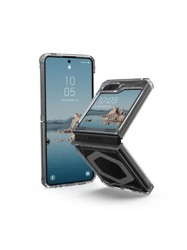 UAG Plyo Pro Case für Samsung Galaxy Z Flip5 - Handys Cover Cases mit integriertem Magnetmodul für MagSafe und 16 ft. Fallfestigkeit, idealer Schutz bei Stürzen und kabelloses Laden möglich.