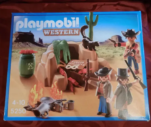 Playmobil 5250 - Western Banditenversteck - NEU OVP - Cowboy Figuren Dynamit -