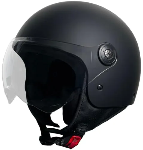 Jethelm RALLOX 229 Motorradhelm Größe XL – Sicher und stilvoll - Der Jethelm RALLOX 229 in Größe XL (61 cm) bietet zuverlässigen Schutz mit einem robusten ABS-Material und einem klaren Visier. Ideal für Roller und Chopper, sorgt er für Komfort und Sicherheit im Alltag.