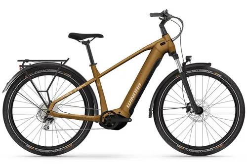 Winora Yucatan X8 High 2025 - E-Trekkingbike für Abenteuer - E-Bikes, leistungsstarker Yamaha PW-S2 Motor mit 75 Nm und 720 Wh Akku für lange Ausflüge, komfortable 100 mm Federgabel für unebene Wege.