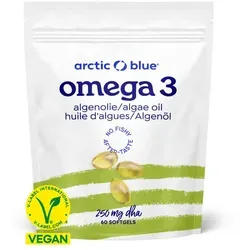 Arctic Blue Omega-3 Algenöl DHA - 60 Kapseln