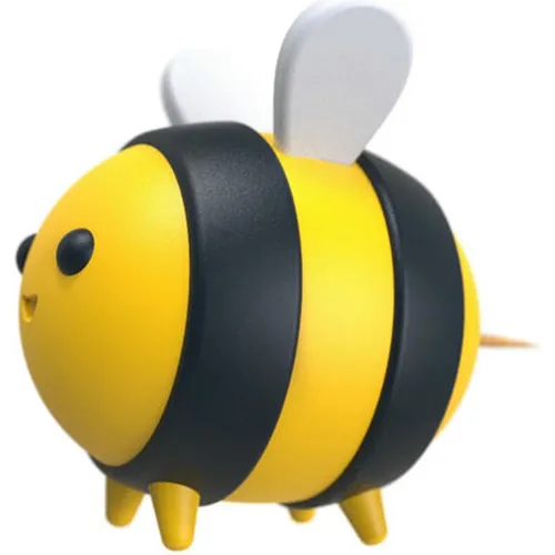 Winkee Zahnstocherspender Biene – Praktischer Zahnstocherhalter - Halten Sie Ihre Zahnstocher im süßen Bienchen stets griffbereit. Ideal für alle handelsüblichen Zahnstocher. Inklusive Probepackung. Maße: 13 x 9 x 9 cm – perfekt für jeden Tisch!