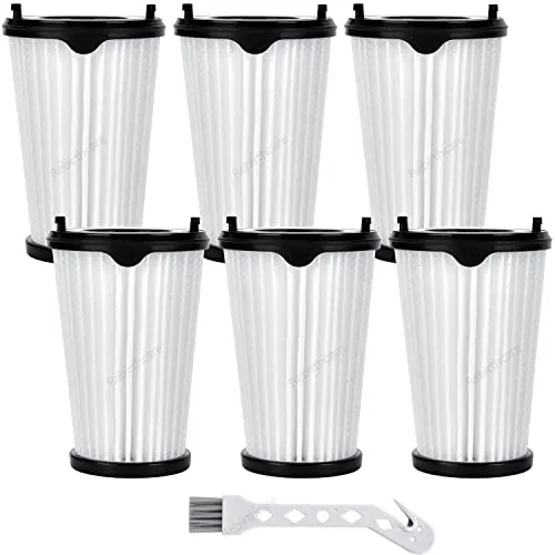 Rebirthcare 6 Stück Filter für AEG Ergorapido Akkustaubsauger Zubehör AEF150 CX7 Flexibility Animal Ersatzfilter für alle CX7-2 & QX8 Animal X Power CX7-2-45an CX7-2-i360 CX7-2-s360