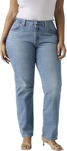 Levi's® Stretch-Jeans LV 501 CURVE BLACKS - Hochwertige Jeans mit gerader Beinform, ideal für einen bequemen und lässigen Look. Perfekt für jeden Anlass, aus 99% Baumwolle und 1% Elasthan.