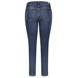 MAC JEANS Damen DREAM CHIC Jeans, Blau (Dark Used D853) - Jeans mit hohem Tragekomfort und langer Haltbarkeit, ideal für den täglichen Einsatz