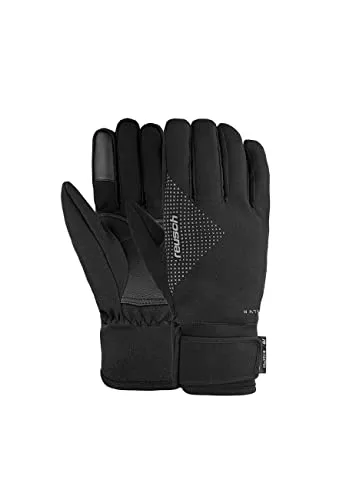 Reusch Unisex Fingerhandschuhe Outdoor Sports R-TEX XT TOUCH-TEC 7702 black/silver XS - Die Reusch Outdoor Sports R-TEX XT TOUCH-TEC Handschuhe bieten perfekten Schutz und Komfort für die kalte Jahreszeit. Mit touchscreenkompatibler Fingerspitze und optimalem Feuchtigkeitsmanagement sind sie ideal für aktive Tage im Freien.