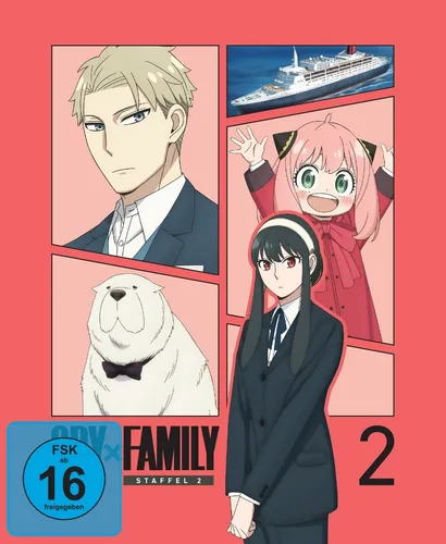Spy X Family - 2.2: Die aufregende Mission des besten Spions - Filme über Loid Forger, den Meisterspion, der eine Familie gründen muss, um Frieden zu bewahren. Ausgezeichnet mit mehreren Crunchyroll Anime Awards!