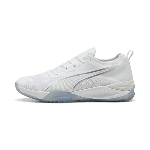 PUMA Eliminate NITRO 4 Handballschuhe Gr. 44.5 - Herren-Sportschuhe für explosive Handballer: Der ELIMINATE NITRO 4 bietet optimalen Support und hohe Dämpfung für beste Performance auf dem Spielfeld.