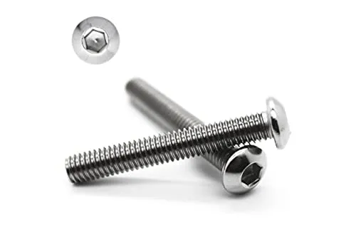 Linsenkopf Schrauben M4x30 mm - ISO 7380 - A2 Edelstahl - 10 Stück - Hochwertige Linsenkopfschrauben M4x30 mm aus rostfreiem A2 Edelstahl. Ideal für robuste Anwendungen, mit Innensechskant für einfache Montage.