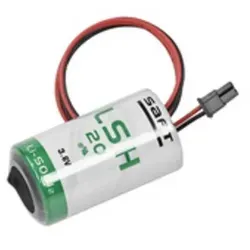 Indexa Lithium-Batterie 9000AS-BAT2 - Lithium-Batterie 3,6V / 13Ah für Funk-Außensirene 9000AS-B, leicht und leistungsstark mit nur 110g, ideal für zuverlässige Energieversorgung.