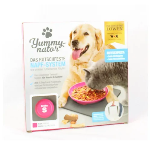 DS Produkte GmbH Futternapf Katzen Hunde Napf S Napf Größe ca.: 17 x 8 x 3,1cm, TPE, ABS, PP