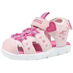 Kangaroos Halbsandalen in Rosa - 26 - Kinder-Badeschuhe mit rutschhemmender Laufsohle, ideal für sicheres Spielen im Wasser und an Land. Perfekt für kleine Abenteurer!