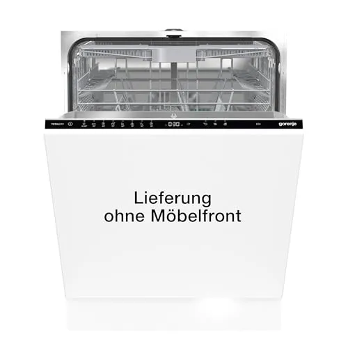 Gorenje GV663C60 - Vollintegrierbarer Geschirrspüler 60cm, 16 Maßgedecke und energieeffizienter Inverter Motor für perfekte Reinigung