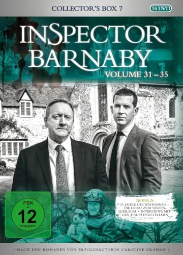 Inspector Barnaby - Box 7 (Staffeln 31-35) - Filme: Spannende TV-Show mit Inspector Barnaby auf DVD, ideal für Fans von Krimi und Mystery! Erlebe alle Episoden in einer Box!