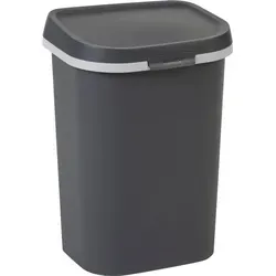 Curver Mistral Flat Mülltonne 25 l - Praktische und platzsparende Mülltonne mit 25 l Volumen, ideal für Haushalte und Büros. Robustes Design und einfache Handhabung.