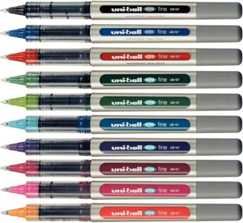 Faber-Castell Gelschreiber Faber-Castell Uniball eye fine orange 148115 UB-157 Tintenschreiber