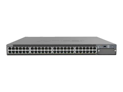 Juniper EX4400-48P-TAA Switch - 48-Port L3 Managed - Leistungsstarker 48-Port Switch mit PoE++ und 1600 Watt, ideal für Unternehmen. Kompakt im 1U-Format, sorgt für effizienten Netzwerkbetrieb.