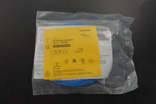 Turck BC5-QF5.5-Y1X+S250 Kapazitiver Sensor - Kapazitiver Sensor für Automatisierung, ATEX-zertifiziert für Zone 0 und 20, bietet zuverlässige Schaltfunktion bei 5 mm Schaltabstand.