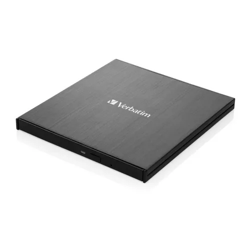 Verbatim Externer Slimline Bluray Writer - Kompakter USB 3.2 Brenner für bis zu 100 GB Speicher, ideal für Notebooks und unterwegs mit Nero-Software