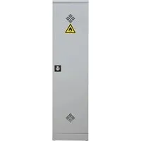 PROREGAL Gefahrstoffschrank Snake - Sicher Chemikalien lagern - Werkstatteinrichtung mit robustem Stahlkorpus und flüssigkeitsdichten Fachböden für sichere Chemikalienaufbewahrung. Montagefreundlich und langlebig.