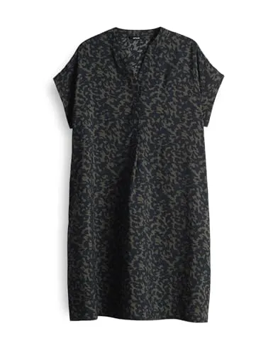 OPUS Midikleid Wulara shadow - Elegantes Midikleid in Blau, Größe 36, aus hochwertigem Material für einen stilvollen Auftritt bei besonderen Anlässen.