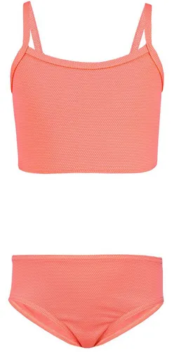 Aquarti Bustier-Bikini Aquarti Mädchen Bikini Set Bustier Bikinislip Zweiteiliger Badeanzug