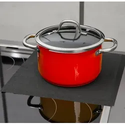 FireMat Einzel-Induktionskochplatte Silk Edition - Aschesauger - Hitzebeständige, rutschfeste Unterlage für Induktionsherde, schützt vor Verunreinigungen und Kratzern, ideal für sicheres Kochen.