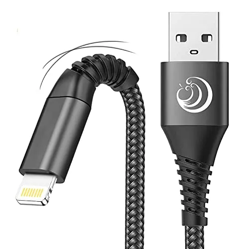 iPhone Ladekabel,Lightning Kabel [2Pack 2M+1M] iPhone Schnellladekabel MFi Zertifiziert iPhone Kabel Nylon Fast USB Ladekabel für iPhone 14 Pro 13 Pro Max 12 11 XS Max XR X 8 7 6 6s Plus SE 2020