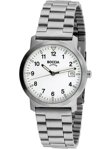 Boccia Herren-Armbanduhr Titan 3630-02 - Elegante Titan-Armbanduhr für Herren, leicht und hypoallergen. Ideal für stilbewusste Männer, die Wert auf Qualität und Design legen.