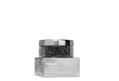 HECH Caviar Collagen Kapseln - Kollagen-Präparate mit 2100 mg pro Portion, angereichert mit Kaviar-Extrakt und einem 4-Vitamin-Komplex für gesunde Haut und Zellschutz. Ideal für eine 30-tägige Schönheitskur.