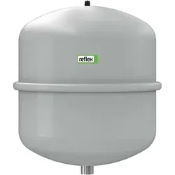 Reflex Membran-Druckausdehnungsgefäß Reflex N 25, grau, 4 bar - Ausdehnungsgefäße für Heizungsanlagen, langlebig und druckfest bis 4 bar für zuverlässige Leistung.