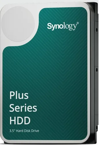 Synology HDD HAT3300-4T 4TB SATA HDD Plus Series - Zuverlässige 4TB interne Festplatte für Synology NAS-Systeme. Entwickelt für 24/7-Betrieb mit konventioneller magnetischer Aufzeichnung für anhaltende Leistung.